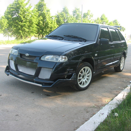 Спойлер для передних бамперов "V-MAX" B@3 2113-2115 купить недорого с доставкой в Томилино