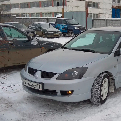 Накладка переднего бампера "2.0L" для Mitsubishi Lancer 9 (2005-2010) купить недорого с доставкой в Томилино