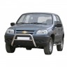Кенгурин «Низкий» для B@3 2123 "Chevrolet Niv@" RS (d 63,5), нержавеющая сталь купить недорого с доставкой в Томилино