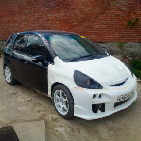 Маски под модульную оптику Hella для Honda Fit GD купить недорого с доставкой в Томилино