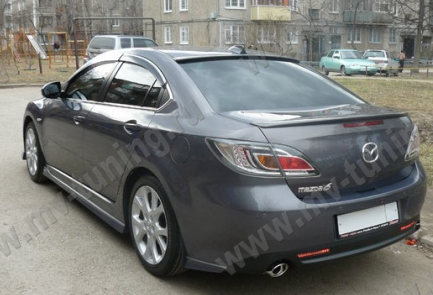 Козырек на заднее стекло var №1 для Mazda 6 Sedan (2008-2012) купить недорого с доставкой в Томилино