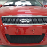Защита радиатора "Standart" Chery M11 (2010-2016) чёрная купить недорого с доставкой в Томилино
