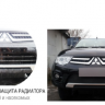 защита радиатора "standart" chery tiggo, таГ@З tingo (2006-2012) чёрная купить недорого с доставкой в Томилино